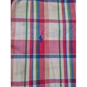 Polo Ralph Lauren Button Up Plaid Blake Shirt Sz XL
